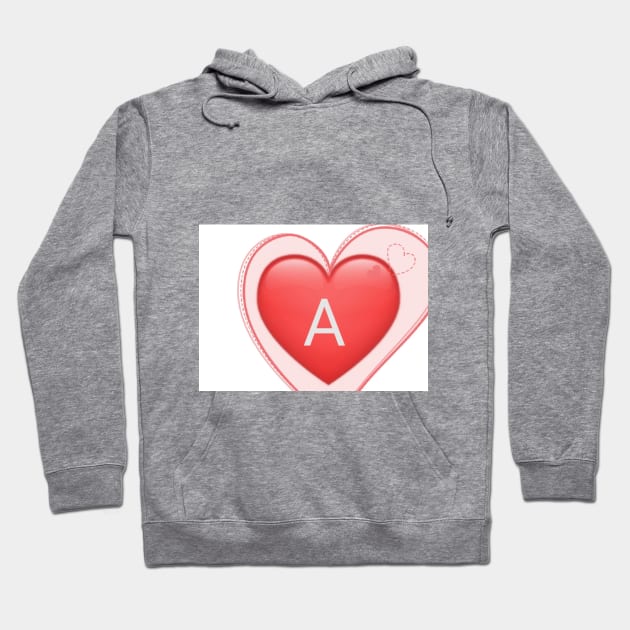 The first letter of my love's name Hoodie by Adroob171